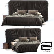 Drape Bed by Bartoli Design