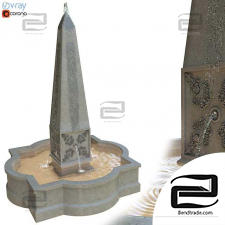 Palazzo Obelisk Fountain