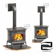 Wood burning stove Lopi fireplace