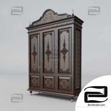 Oriental style wardrobe cabinets
