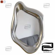 Kare design Hologram Silver Mirror