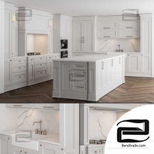 Kitchen NeoClassic - white Set 16