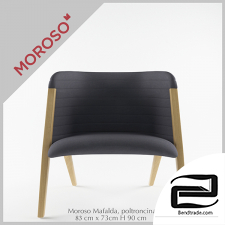 Moroso Mafalda, small armchair