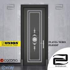 Doors Door FLAVIA FL03DP Nero
