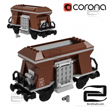 Train Lego Coal Hopper