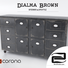 Dialma Brown Cabinet