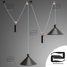 Ogilvy Rise and Fall Pendant Lamp