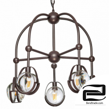 Hanging chandelier Vele Luce Sambuco VL1222L05