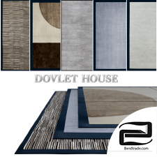 DOVLET HOUSE carpets 5 pieces (part 93)