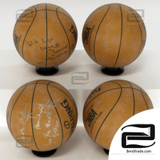 Ball Ball Autographed basketball