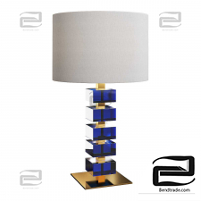 Table lamp Lacquered natural brass