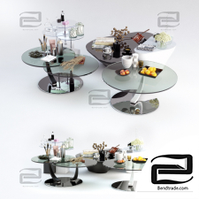 Coffee table Set Set of coffee tables Cattelan Italia