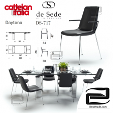 Table and chair Table and chair Daytona Cattelan Italia, DS-717 de Sede