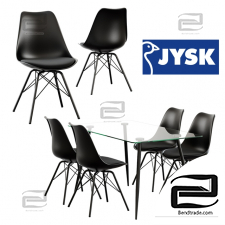 Table and chair Table and chair Jysk Klarup Ollerup