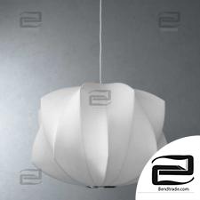 Hanging lamp Criss cross propeller bubble