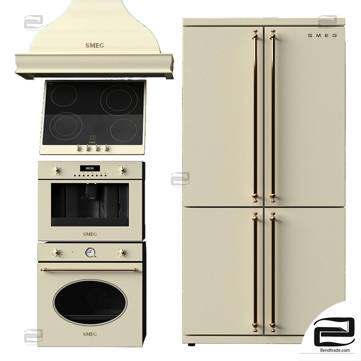 Kitchen accessories smeg 02 3D Model in Kitchen 3DExport