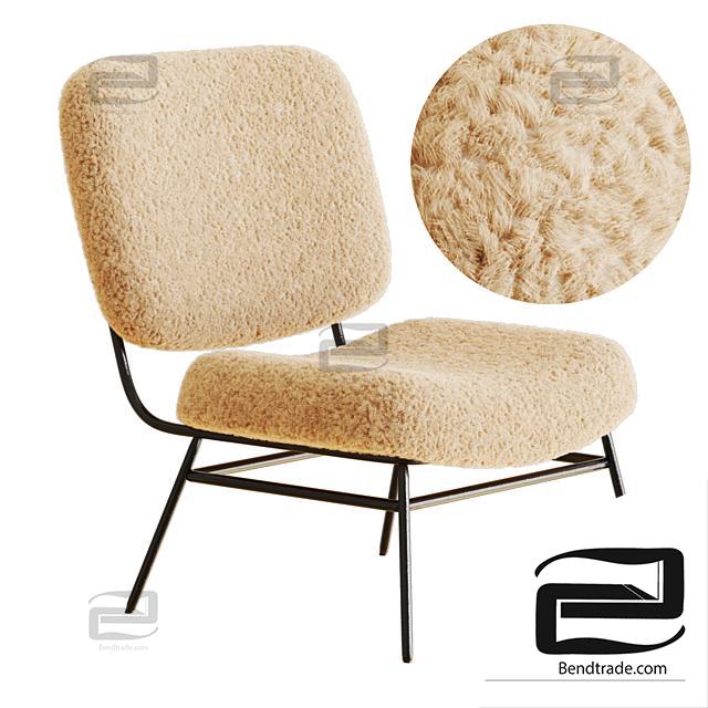 faux shearling chair