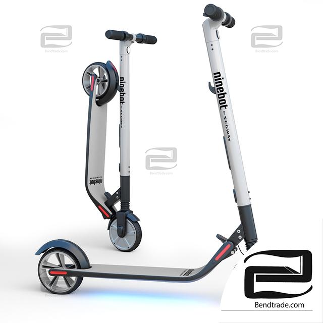 Transport Transport Ninebot by Segway KickScooter ES2 3D model download on  Bendtrade in 3d max, 3ds, obj, fbx format, Vray materials, Corona Render