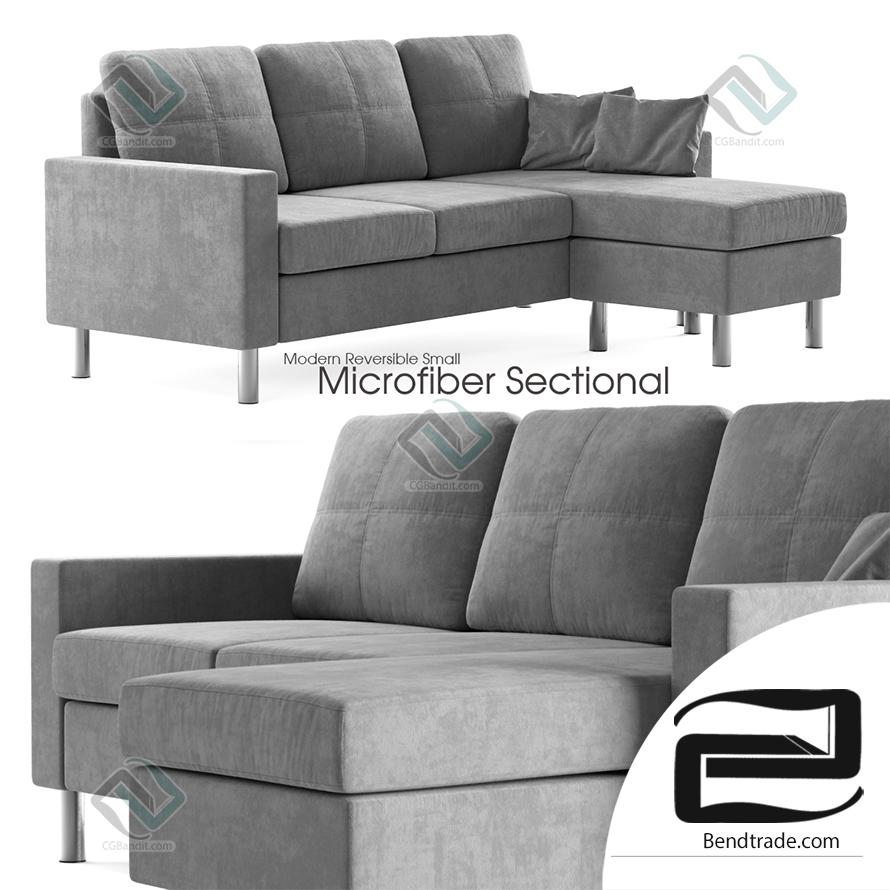 Sofa Modern Reversible Small