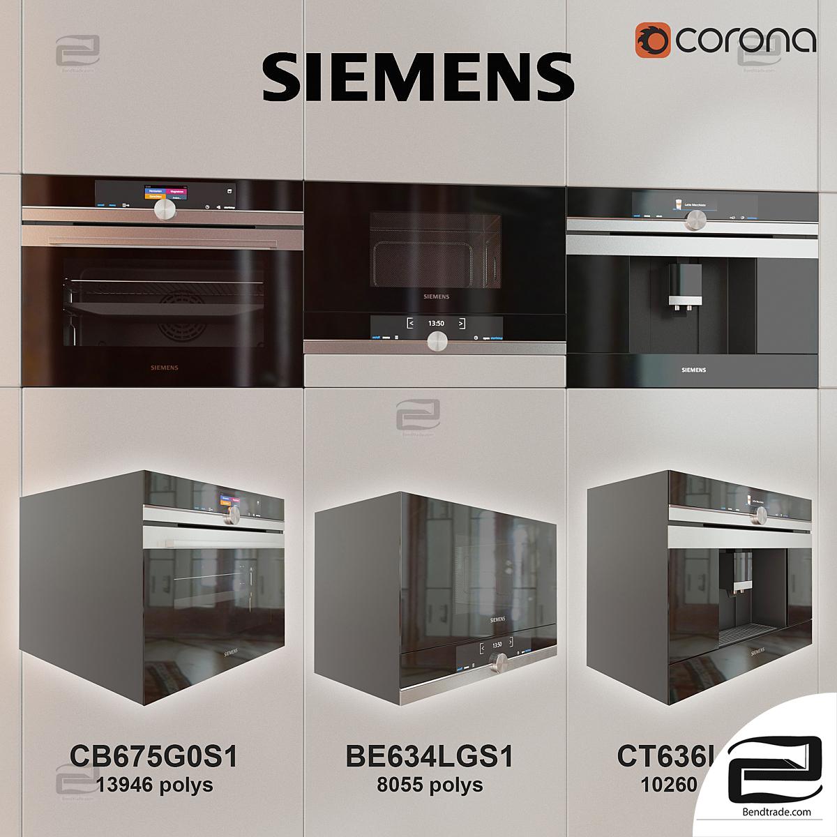 Kitchen Appliances - 3D Model for Corona, VRay